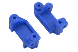 RPM R/C Products - Blue Front Caster Blocks (Slash 2wd, Nitro Slash, e-Rustler & e-Stampede 2wd) - Hobby Recreation Products