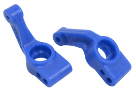RPM R/C Products - Blue Rear Bearing Carriers (Slash 2wd, e-Rustler, e-Stampede 2wd & Bandit) - Hobby Recreation Products