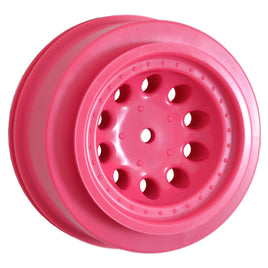 RPM R/C Products - Revolver Short Course Wheels, Pink, for Traxxas Slash (2wd/4x4) Front or Rear - Hobby Recreation Products