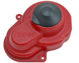 RPM R/C Products - SEALED GEAR COVER FOR THE TRAXXAS E-RUSTLER, E-STAMPEDE, BANDIT & SLASH 2WD-RED - Hobby Recreation Products