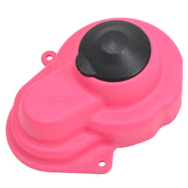 RPM R/C Products - Sealed Gear Cover, Pink, for Traxxas Slash 2wd/eRustler/Stampede/Bandit - Hobby Recreation Products