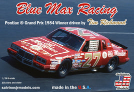 Salvinos JR Models - 1/24 Blue Max Racing 1984 2+2 Driven by Tim Richmond Plastic Model Car Kit - Hobby Recreation Products