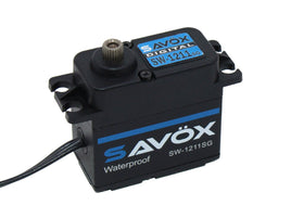 Savox - Waterproof High Voltage Digital Servo 0.08sec / 416.6oz @ 8.4V - Black Edition - Hobby Recreation Products