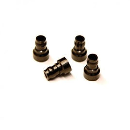 ST Racing Concepts - Aluminum Upper Shock Mount Bushing, Black, for Associated DR10, 4pcs - Hobby Recreation Products