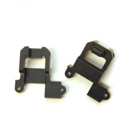 ST Racing Concepts - CNC Machined Aluminum Heavy Duty Rear Shock Towers for TRX-4 (1 pair) Black - Hobby Recreation Products