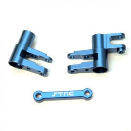 ST Racing Concepts - CNC Machined Aluminum Steering Bellcrank set for Traxxas 4Tec 2.0 (Blue) - Hobby Recreation Products