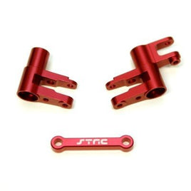 ST Racing Concepts - CNC Machined Aluminum Steering Bellcrank set for Traxxas 4Tec 2.0 (Red) - Hobby Recreation Products