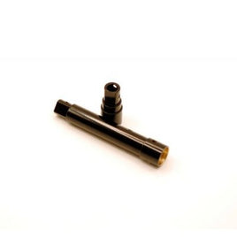 ST Racing Concepts - CNC Machined Brass Front Axle Tubes, for SCX10 Pro 4x4 Kit, Black Coated - Hobby Recreation Products