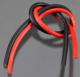 TQ Wire - 10 Gauge Super Flexible Wire - 1' ea. Black and Red - Hobby Recreation Products