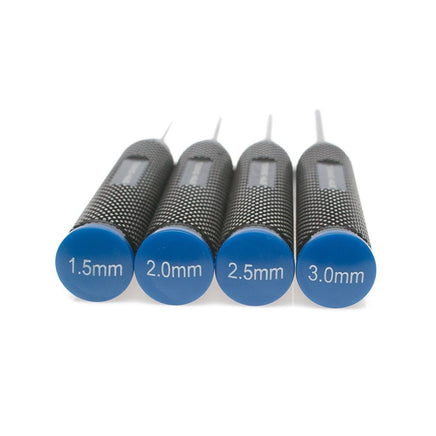 Tuning Haus - Machined Hex Driver Tool Set: 1.5mm, 2.0mm, 2.5mm, 3.0mm - Hobby Recreation Products