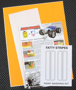 XXX Main Racing - Fatty Stripes Paint Mask - Hobby Recreation Products