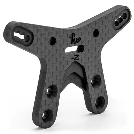 1UP Racing - CF1 - 2mm Front Shock Tower, AE RC10B7 - Hobby Recreation Products