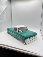KYOFAB712LG 1966 Chevy C10 Fleetside Pickup Light Green Decoration Body Set