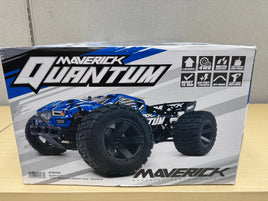 Open box Needs Charger MVK150105 Quantum XT 1/10 4WD Stadium Truck - Blue