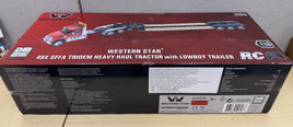 1/16 Scale Western Star 49X SFFA Tridem Axle Heavy Haul Tractor with Trailer