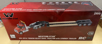 1/16 Scale Western Star 49X SFFA Tridem Axle Heavy Haul Tractor with Trailer