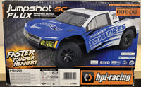 Open Box Parts Car HPI160268 HPI Jumpshot SC FLUX Toyo Tires