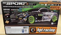 Open Box HPI RS4 Sport 3 Vaughn Gitten Jr Ford Mustang, 1/10 4WD RTR HPI115984