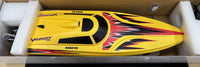 RGRB1208 Velocity 800BL Brushless Deep Vee Offshore Boat, RTR