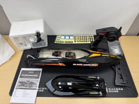 RGRB1400 Rage Black Marlin EX Brushed Boat. Open box Lightly used.