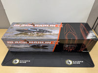 RGRB1400 Rage Black Marlin EX Brushed Boat. Open box Not used