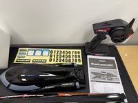 RGRB1400 Rage Black Marlin EX Brushed Boat. Open box Not used