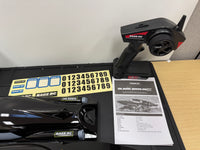 RGRB1400 Rage Black Marlin EX Brushed Boat. Open box Repaired
