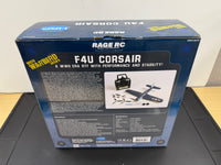 RGRA1301V2 F4U Corsair Jolly Rogers Micro RTF Airplane Open package