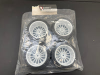 RCE3481W 1/10 HPI Rally Off-Road WR8 Flower Line White Wheels Open Bag New
