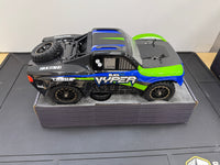 BZN540274 Vyper SC 1/16 4WD Electric - Blue/Green Needs Charger
