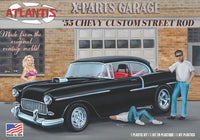 Atlantis Models - 1:25 1955 Chevrolet Custom Street Rod - X-Parts Garage