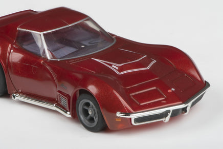 AFX Racing - 1970 Corvette LT1, Red Metallic, HO Scale Slot Car - Hobby Recreation Products