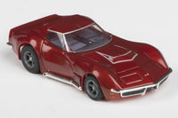 AFX Racing - 1970 Corvette LT1, Red Metallic, HO Scale Slot Car - Hobby Recreation Products