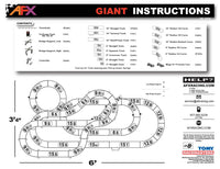 AFX Racing - Giant Raceway Set for HO Scale Slot Cars - Hobby Recreation Products
