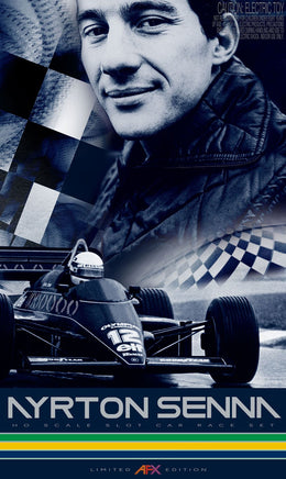 AFX Racing - Limited Edition Ayrton Senna Race Set - Hobby Recreation Products