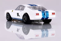AFX Racing - Mustang GT350R - 1965 White/Blue Miles