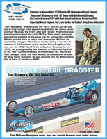 Atlantis Models - 1/24 Tom Mongoose McEwen Front Engine Dragster Plastic Model Kit - Hobby Recreation Products