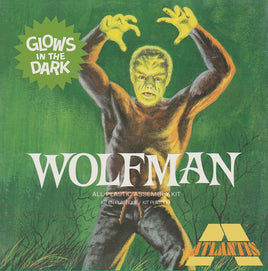 Atlantis Models - Lon Chaney Jr. The Wolfman Glow Limited Edition - Hobby Recreation Products