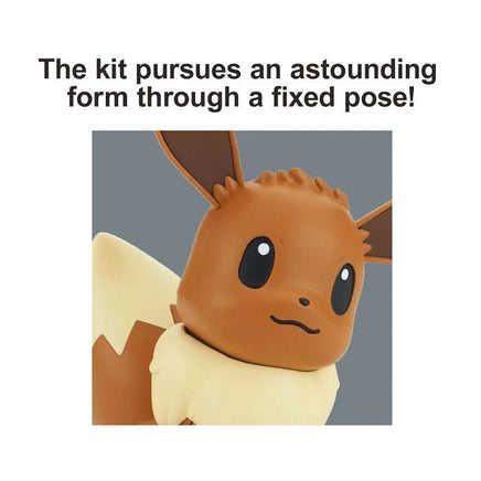 Bandai - #04 EEVEE "Pokemon", Bandai Spirits Pokemon Model Kit Quick!! - Hobby Recreation Products