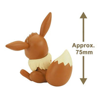 Bandai - #04 EEVEE "Pokemon", Bandai Spirits Pokemon Model Kit Quick!! - Hobby Recreation Products