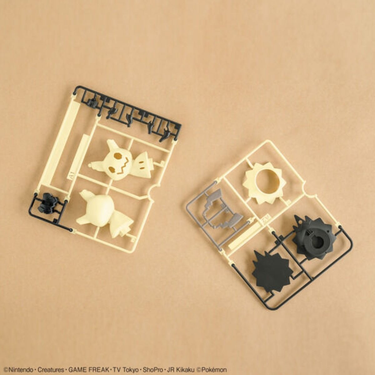 Bandai Pokemon Mimikyu Model Kit - Snap-Together 3.7 Inch Figure No Glue Needed