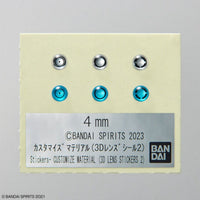 Bandai - 30MM Customize Material (3D Lens Stickers 2) "30 Minutes Missions" 1/144, Bandai Spirits - Hobby Recreation Products