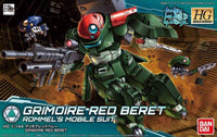 Bandai - HGBD Grimoire Red Beret "Gundam Build Divers" 1/144, Bandai - Hobby Recreation Products