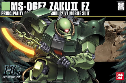 Bandai - HGUC MS - 06FZ Zaku II Kai "0080 War in the Pocket" 1/144, Bandai - Hobby Recreation Products