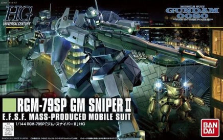 Bandai - HGUC RGM - 79SP GM Sniper II "Gundam 0080 War in the Pocket" 1/144, Bandai - Hobby Recreation Products