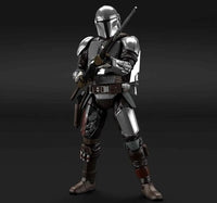 Bandai - Mandalorian Beskar Armor (Silver Coating Ver.), "The Mandalorian" , Bandai Spirits Hobby 1/12 Star W - Hobby Recreation Products
