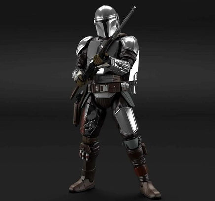 Bandai - Mandalorian Beskar Armor (Silver Coating Ver.), "The Mandalorian" , Bandai Spirits Hobby 1/12 Star W - Hobby Recreation Products