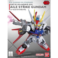 Bandai - SD Gundam EX-Standard Aile Strike Gundam "Gundam Build Fighters", Bandai - Hobby Recreation Products