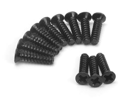 BlackZon - Countersunk Self - Tapping Screws KBHO2.3x10mm, - Hobby Recreation Products