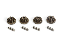 BlackZon - Internal Diff Gear and pins (4pcs) for Spryte Turbo - Hobby Recreation Products